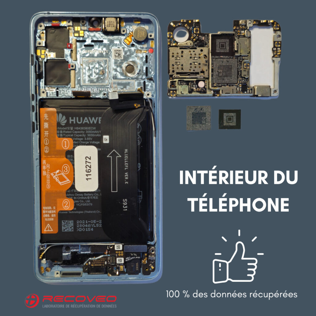 Intérieur du Huawei P30