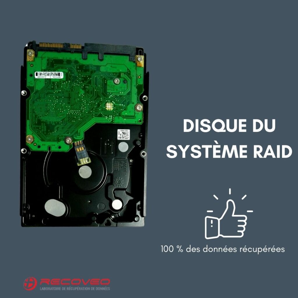 Disque du système RAID